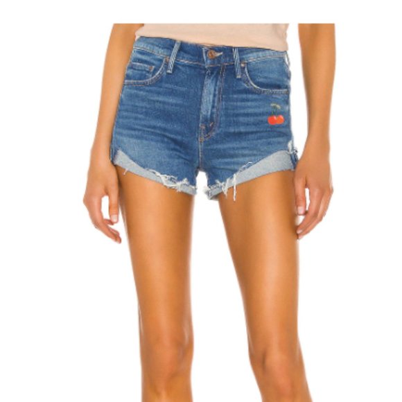 MOTHER | The Rascal Slit Flip Short (Gold Rush) - Picture 1 of 8